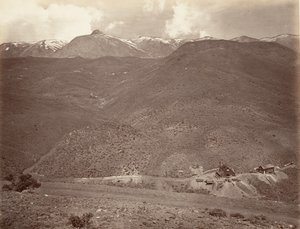 Sutro Tunnel Shaft No. 2, 1875 da Carleton Emmons Watkins