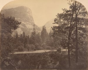 Il Lago ai Piedi di Half Dome da Carleton Emmons Watkins