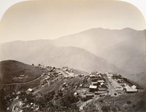 La città sulla collina, New Almaden da Carleton Emmons Watkins