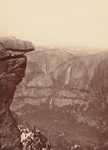Le cascate dello Yosemite, da Glacier Point, 1878-1881 (foto)