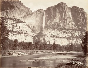Cascate di Yosemite da Carleton Emmons Watkins