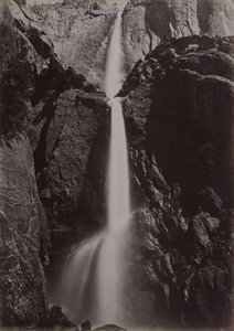 Cascate di Yosemite, Vista dal Basso, c.1878 da Carleton Emmons Watkins