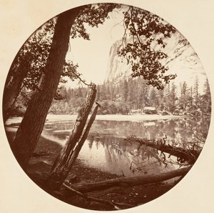 Parco Nazionale di Yosemite, California, ca. 1878 da Carleton Emmons Watkins