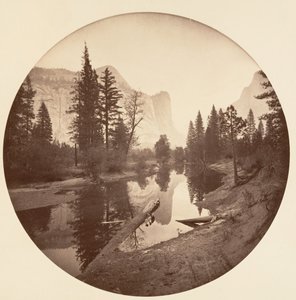 Parco Nazionale di Yosemite, California, ca. 1878 da Carleton Emmons Watkins
