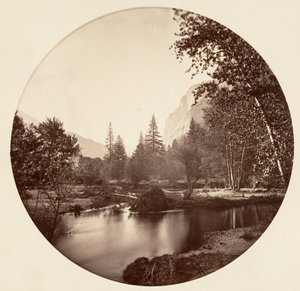 Parco nazionale di Yosemite, California, ca. 1878 da Carleton Emmons Watkins