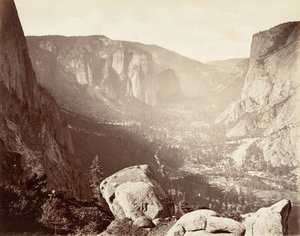 Valle di Yosemite da Union Point