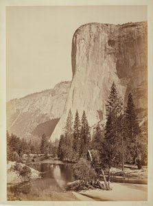 [El Capitan, Yosemite Valley] da Carleton Watkins