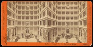 Palace Hotel, S.F., vista interna