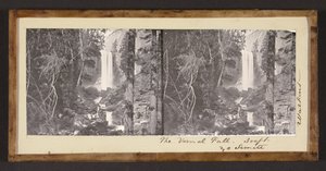 La cascata Vernal. 300 ft. Yosemite da Carleton Watkins