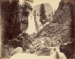 [Vernal Fall, 300 piedi] / [Piwyac, Vernal Fall, 300 piedi, Yosemite]