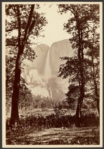 Cascate dello Yosemite da Carleton Watkins