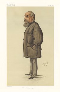 Capitano Richard Francis Burton - ritratto in piedi da Carlo (1839 89) Pellegrini
