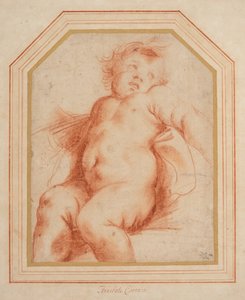 Neonato nudo da Carlo (attr. to) Cignani