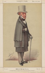 Vanity Fair: Uomini del Giorno No. 14 Un Amico Fedele, un eminente Savant..., 1870 da Carlo