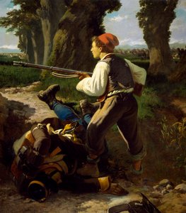 Pasquale Cova alla Battaglia di Varese, 26 maggio 1859, di Carlo Ademollo