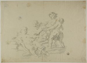 Putti Bacchanal da Carlo Amalfi