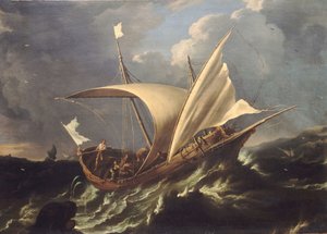 Giona e la balena, metà del XVII secolo