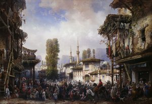 Piazza dei Tartari, Bahceka, 1854