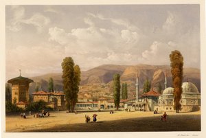 Il Palazzo dei Khan di Bakhchisaray, 1856