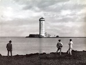 Torre del Marzocco a Livorno, Italia, c.1890