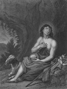 San Giovanni nel deserto da Carlo Cignani