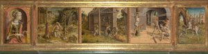 Predella della Madonna della Rondine, dopo il 1490