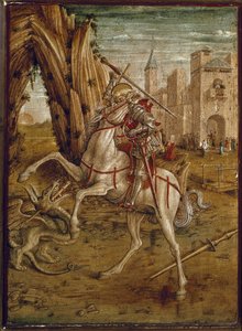 San Giorgio che uccide il drago (predella della Pala Odoni)
