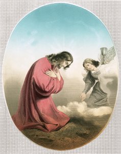 Angelo che appare a Cristo da Carlo Dolci