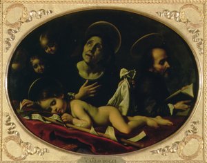 Il sogno del piccolo San Giovanni Battista da Carlo Dolci