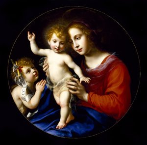 Vergine e Bambino con il Bambino San Giovanni Battista da Carlo Dolci