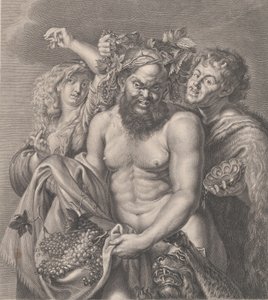 Bacco accompagnato da una baccante e un fauno, 1768