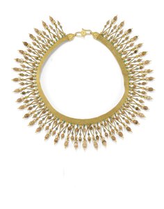 Collana (oro, smalto e perle di grotta) da Carlo Giuliano