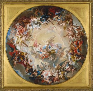 Glorificazione della croce da Carlo Innocenzo Carlone