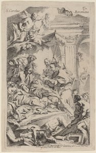 San Carlo Borromeo che dà l