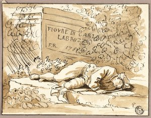 Dopo il frontespizio di "Figure da Carlo Labruzzi