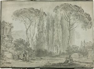 Lutti in un cimitero da Carlo Labruzzi