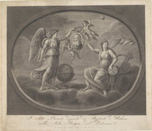 Allegoria su Galileo Galilei (Sette Pianeti dipinti da Raffaele d