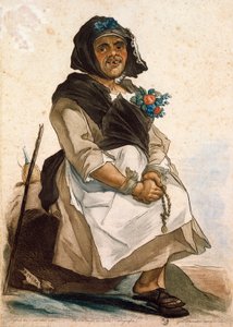 La basana (donna trasandata e spettinata)