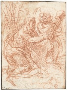Maria Maddalena adorante la Croce da Carlo Maratta