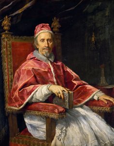 Ritratto di Papa Clemente IX 1600-1669, 1669 da Carlo Maratta