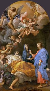 Barocco: La morte di San Giuseppe da Carlo Maratta or Maratti