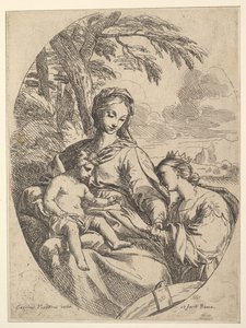 Il matrimonio di Santa Caterina da Carlo Maratta or Maratti