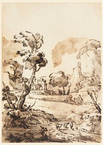 Paesaggio pastorale da Carlo Marchionni