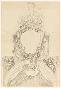 Decorazione di un portale ad arco da Carlo Marchionni