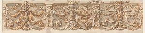 Disegno, Progetto di un fregio, 1770 ca. da Carlo Marchionni
