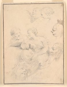 Disegno, Schizzi figurativi, 1775 da Carlo Marchionni