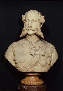 Il conte di Cardigan (1797-1868) (marmo) da Carlo Marochetti