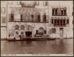Palazzo Da Mosto e il traghetto SS Apostoli da Carlo Naya