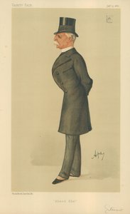 Generale Sir Donald Martin Stewart, Ahmed Khel, 15 gennaio 1887, caricatura di Vanity Fair da Carlo Pellegrini
