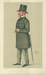 Generale Sir Thomas Montagu Steele, Aldershot, 20 luglio 1878, caricatura di Vanity Fair da Carlo Pellegrini